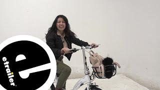 etrailer | Feature Review Front Cargo Basket for Dahon Folding Bikes