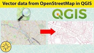 Extracting vector data from OpenStreetMap using QGIS