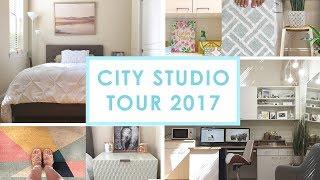 City Studio Apartment Tour 2017 (324 Sq. Ft. - $655 Rent)