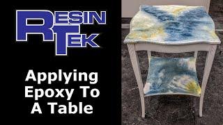 Epoxy Table Top Coatings - How To Epoxy Resin Table - Epoxy Table Top Finish