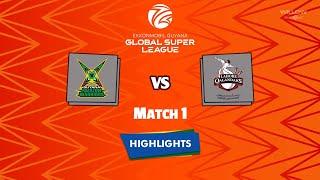 Highlights: 1st Match, Guyana Amazon Warriors vs Lahore Qalandars | 1st Match - LQ vs GAW