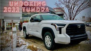 Unboxing the 2022 Tundra at Maple Toyota!