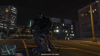 GTA 5 Venom VS Spider man