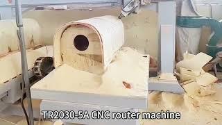 Bolay laser wood carving machine Wood engraving 5 axis cnc router