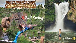 UBUD Bali Vlog | Exploring Tegenungan Waterfalls & Bali Swing | *Serene*