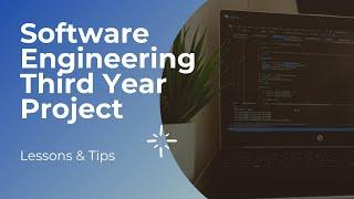 Software Engineering: My Final Year Project | Lessons | South African Youtuber #RoadTo1k