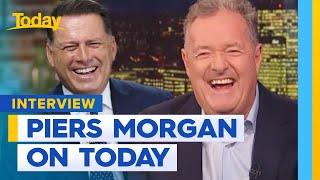 Piers Morgan catches up with Today | Today Show Australia