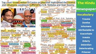 The Hindu Analysis Today | English newspaper Reading | How to Learn English Grammar + Vocabulary