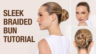 Sleek Braided Bun Hair Tutorial | Easy Bridal or Formal Hair Styling Technique | Kenra Professional