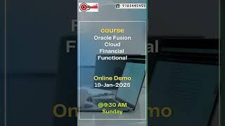Free Online Demo#oracle#cloud#Financial#Functional#Demo#o3technologies
