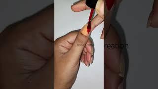 easy nail art design at home  #nailart #nailswag #nailartdesigns 2023