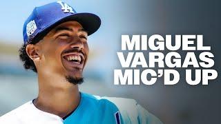 Miguel Vargas Mic'd Up for Batting Practice