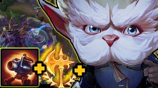 Conqueror Heimerdinger Toplane CUTS DOWN the competition! 