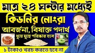 মাত্র ২৪ ঘন্টায় কিডনির নোংরা, আবর্জনা, বিষাক্ত পদার্থ পরিষ্কার করার উপায় | How To Detox Kidneys |