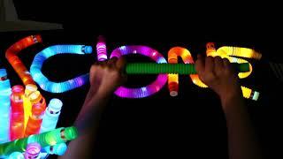 SCIONE Glow Sticks Light Up Pop Tubes Party Favors