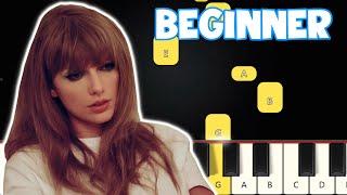 You’re Losing Me (From The Vault) - Taylor Swift | Beginner Piano Tutorial | Easy Piano