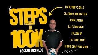 ️ 10 Steps to Grow Your Soccer Training Business to $100k/ a Year