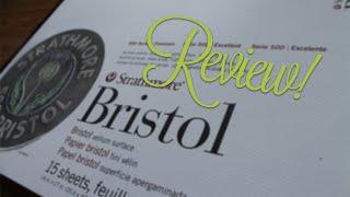 STRATHMORE BRISTOL BOARD 500 VELLUM | Paper Review