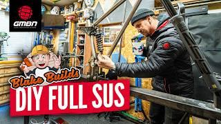 Blake Builds A Full Suspension Mountain Bike In His Garage!