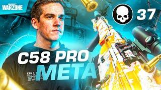 THE "C58" IS THE BEST PRO META!! *MAX DAMAGE* CLASS SETUP! (WARZONE)