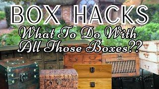 BOX HACKS‼️ Unbelievable Ideas & Inspiration. GRAB YOUR BOXES!