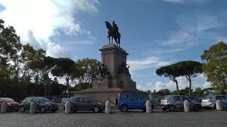 Garibaldi Monument In Roma II Italy