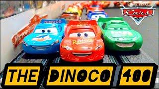 Disney Pixar Cars | The Dinoco 400, But Every Car Is Lightning McQueen