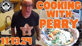 Cooking with Perry - Perry's Garlic Ramen!! 11.13.24 Perry Caravello Live (PCL)