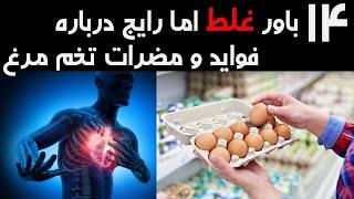 باورهای غلط اما رایج درباره فواید و مضرات تخم مرغ که هنوز باور میکنیم