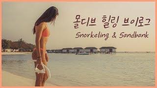 #42 몰디브 VLOG 스노클링과 샌드 뱅크 투어 feat.수염과 프리다이빙 그리고 스리랑카 일정