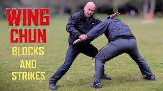 Wing Chun blocks and strikes at the same time