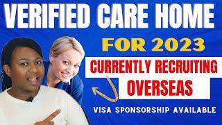 UK Care Homes  Recruiting from Overseas with Visa sponsorship