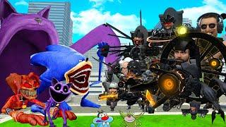 All Version Of Monsters vs All skibidi's Battle with Oggy And Jack In Garry mod