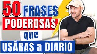 FLUIDEZ INSTANTÁNEA en 30 Minutos⏰ 50 FRASES CORTAS PERO PODEROSAS para Hablar Fácil - Educa tu Oído