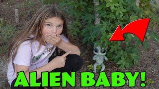 We Found An ALIEN BABY In The Woods!