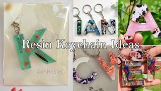 5 New Resin Keychain Ideas That You can try at Home | How to resin art for beginners