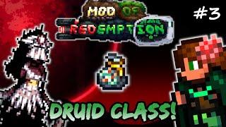 The Keeper Boss! Terraria Mod of Redemption DRUID CLASS Let's Play #3 | MoR Playthrough!