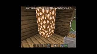 teaching u how to build a simple house Minecraft