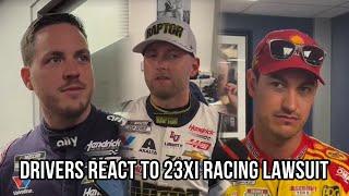 Joey Logano, William Byron, & Alex Bowman Share Thoughts On 23XI/Front Row's Lawsuit Against NASCAR