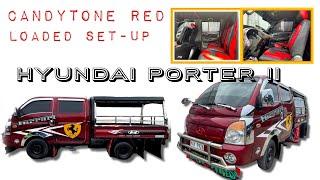 Hyundai Porter 2 in Candy tone red Loaded set-up | Quick Video