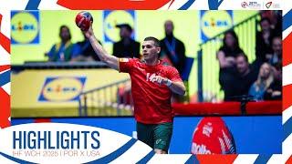 HIGHLIGHTS | Portugal x Estados Unidos da América | IHF World Championship 2025