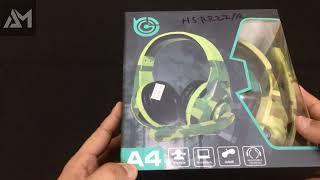 Tucci A4 gaming headphones with microphone - Unboxing & Review - AM MOBILE & ACCESSORIES