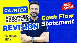 Quick Revision I Cash Flow Statement | CA Inter | CA Zubair Khan