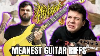 ANDREW BAENA Showed Me His THICK FAT Guitar Riffs