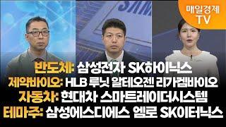 [투자의 눈] 삼성전자 SK하이닉스 /HLB 루닛 알테오젠 리가켐바이오 /현대차 스마트레이더시스템 / 삼성에스디에스 엠로 SK이터닉스 /이권희 대표, 이가람 매니저 / 매일경제TV