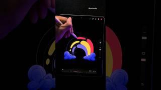 Rainbow Animation Tips in Procreate  #procreate #animation