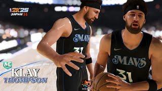 MC KLAY THOMPSON (DALLAS MAVERICKS #31) on NBA2K25 JUMPMAN 14  NEW CITY JERSEY [MyCareer]