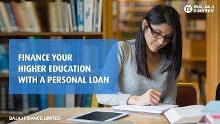 Finance your higher education with a personal loan | Bajaj Finserv