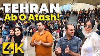 【4K】TEHRAN 2022 - Walking on AB O ATASH Park / تهران، بوستان آب و آتش