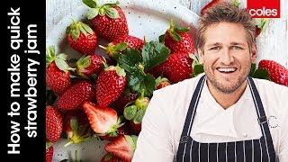 How to Make Quick Homemade Strawberry Jam | Cook with Curtis Stone | Coles